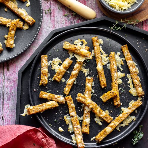 snack di polenta con funghi e fontina-1