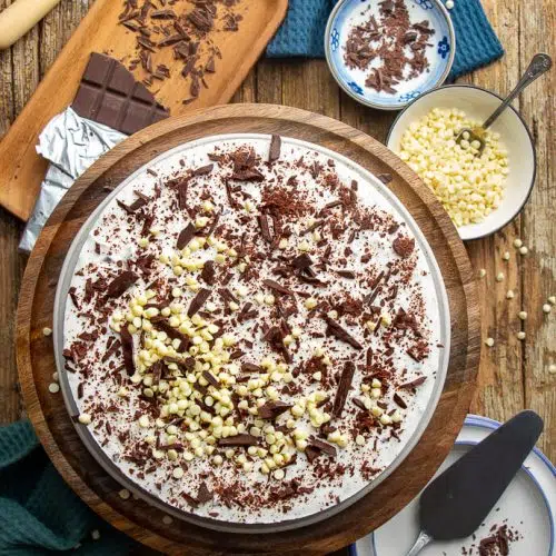 cheesecake alla stracciatella
