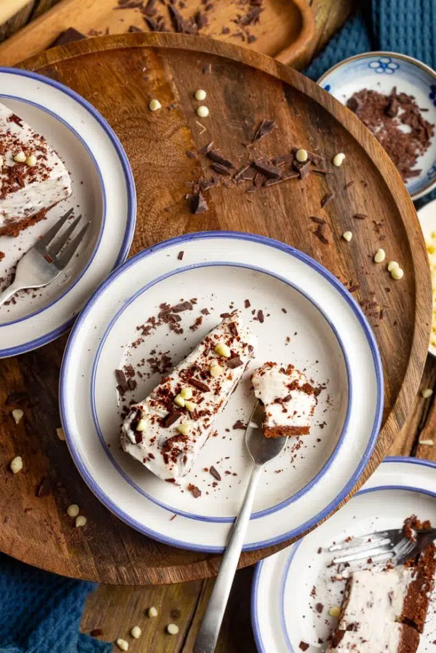 cheesecake alla stracciatella