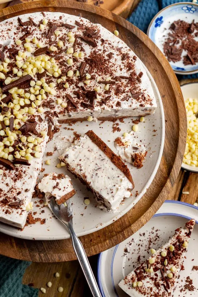 cheesecake alla stracciatella