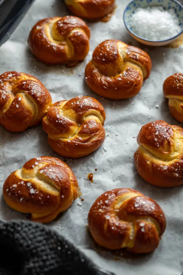 pretzel intrecciati