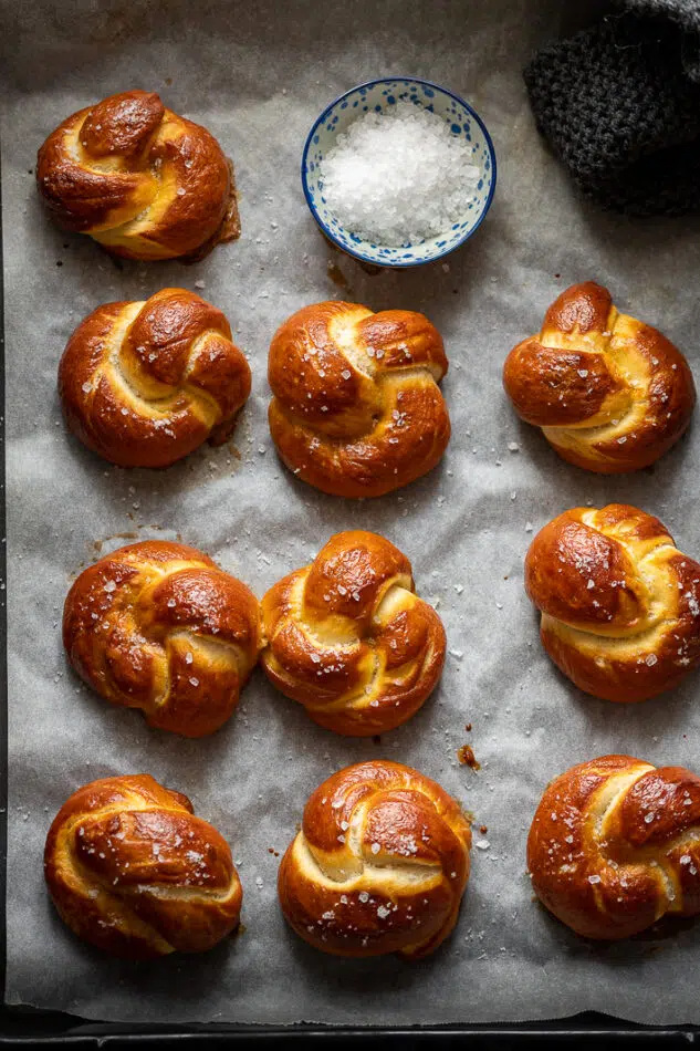 pretzel intrecciati