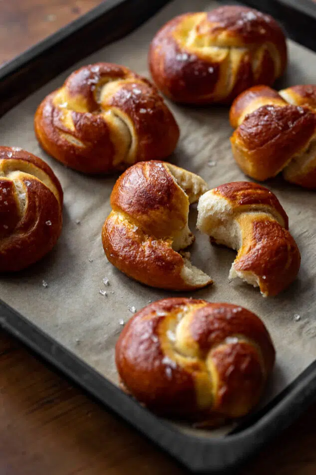 pretzel intrecciati