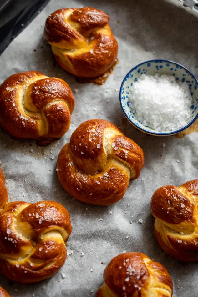pretzel intrecciati