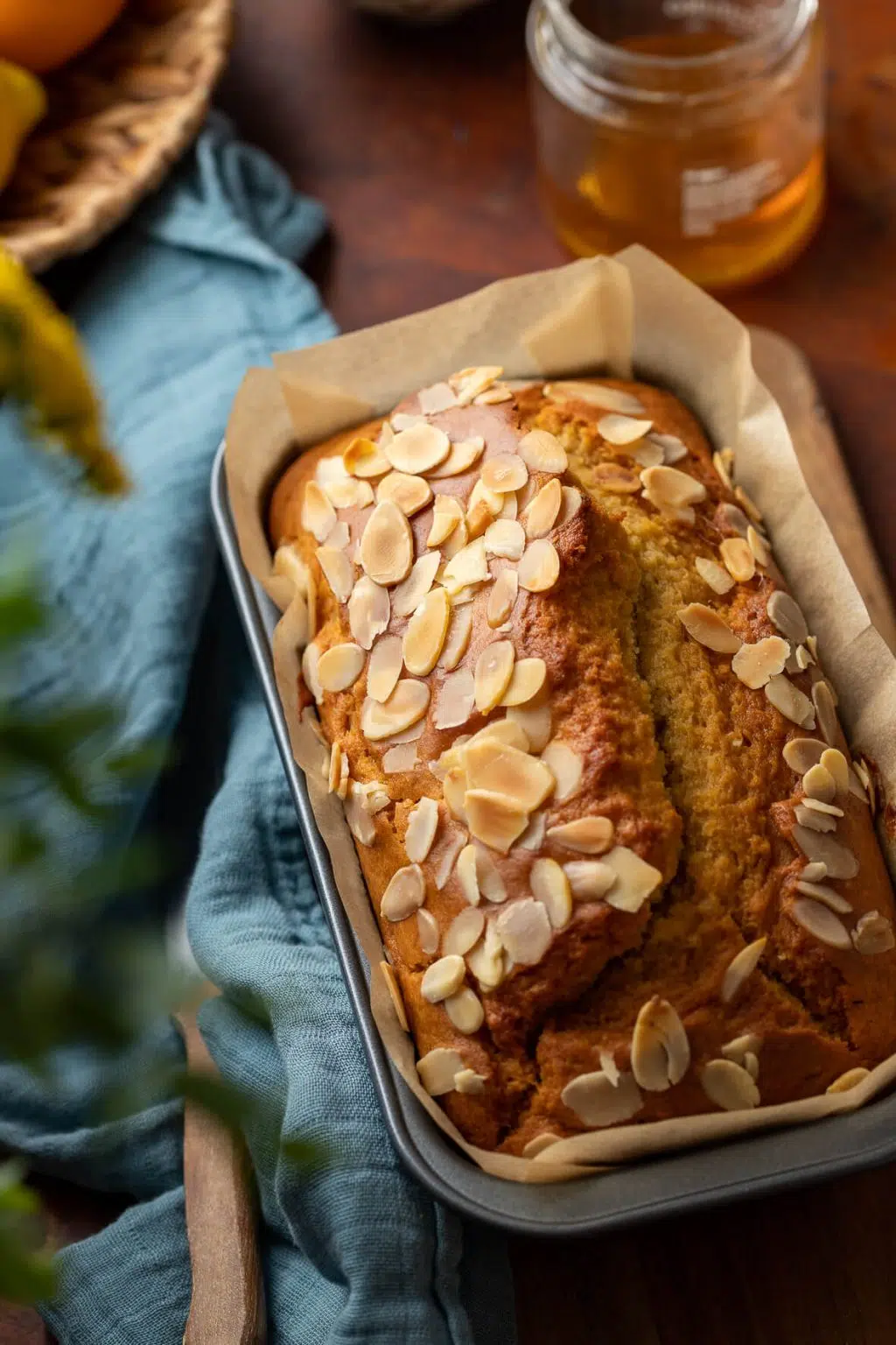 plumcake latte e miele